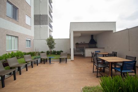 Área comum - Churrasqueira de apartamento para alugar com 2 quartos, 42m² em Vila Amélia, São Paulo