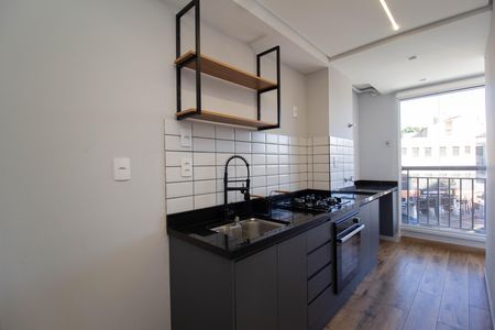 Cozinha de apartamento para alugar com 2 quartos, 42m² em Vila Amélia, São Paulo
