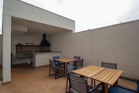 Área comum - Churrasqueira de apartamento para alugar com 2 quartos, 42m² em Vila Amélia, São Paulo