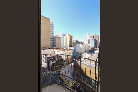 Varanda do quarto de apartamento à venda com 1 quarto, 55m² em Centro, Campinas