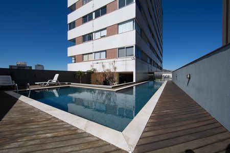 PISCINA de apartamento à venda com 1 quarto, 50m² em Luxemburgo, Belo Horizonte