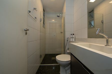 BANHEIRO de apartamento à venda com 1 quarto, 50m² em Luxemburgo, Belo Horizonte