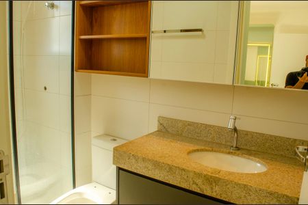 Apartamento para alugar com 105m², 3 quartos e 2 vagas Apartamento para alugar com 105m², 3 quartos e 2 vagasBanheiro da Suíte 1
