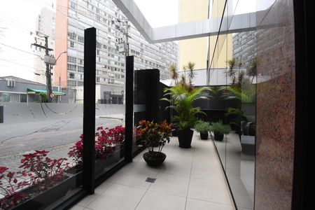 Fachada de kitnet/studio para alugar com 1 quarto, 20m² em Centro Batel, Curitiba