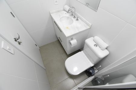 Studio para alugar com 20m², 1 quarto e sem vagaBanheiro do Studio