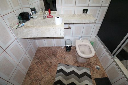 Banheiro da Suíte de casa para alugar com 2 quartos, 12m² em Jardim Nova Michigan Ii, São José dos Campos