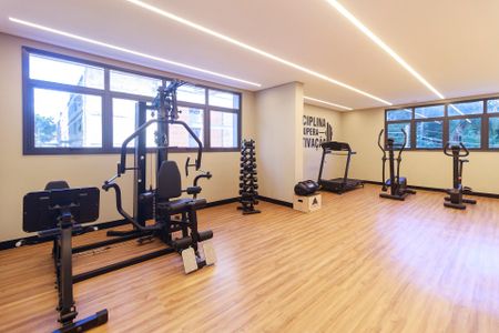 Apartamento para alugar com 34m², 1 quarto e sem vagaAcademia