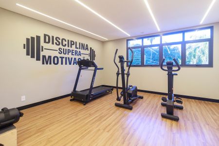 Apartamento para alugar com 34m², 1 quarto e sem vagaAcademia