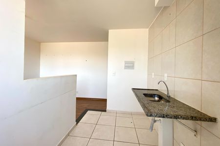Cozinha de apartamento para alugar com 2 quartos, 46m² em Maria da Conceicao, Contagem