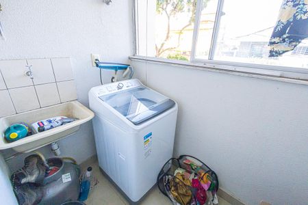 area de serviço de apartamento à venda com 2 quartos, 48m² em Santa Amelia, Belo Horizonte