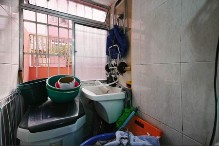 Área de Serviço de apartamento à venda com 2 quartos, 48m² em Conj. Hab. Padre Manoel da Nobrega, São Paulo