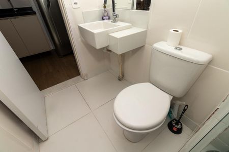 Studio para alugar com 25m², 1 quarto e sem vaga Studio para alugar com 25m², 1 quarto e sem vagaBanheiro