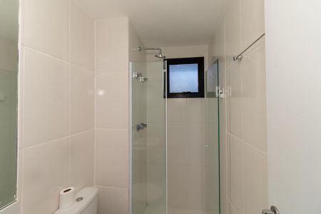 Studio para alugar com 25m², 1 quarto e sem vaga Studio para alugar com 25m², 1 quarto e sem vagaBanheiro