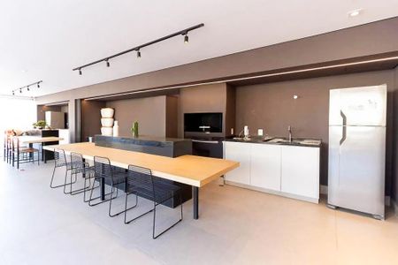 Studio para alugar com 25m², 1 quarto e sem vaga Studio para alugar com 25m², 1 quarto e sem vagaÁrea comum - Churrasqueira