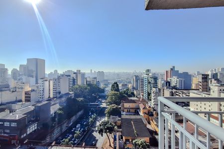 Vista da Suíte de kitnet/studio para alugar com 1 quarto, 28m² em Liberdade, São Paulo