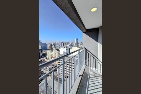 Varanda da Sala de kitnet/studio para alugar com 1 quarto, 28m² em Liberdade, São Paulo