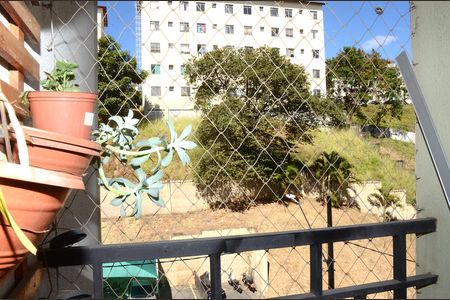 Varanda da Sala de apartamento à venda com 2 quartos, 47m² em Pousada Santo Antonio, Belo Horizonte