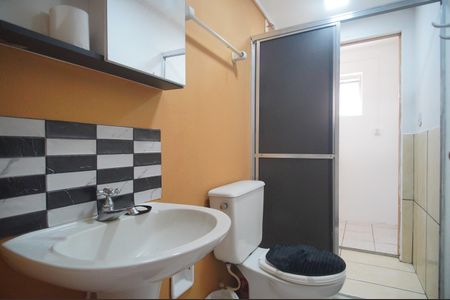 Banheiro de apartamento à venda com 1 quarto, 49m² em Centro, São Leopoldo