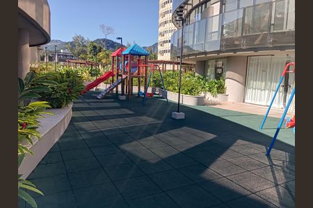 Área comum - Playground de kitnet/studio para alugar com 1 quarto, 42m² em Barra da Tijuca, Rio de Janeiro