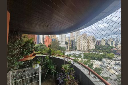 Varanda da Sala de apartamento para alugar com 3 quartos, 140m² em Morumbi, São Paulo