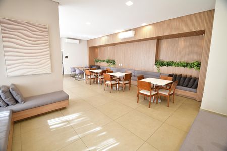 Apartamento para alugar com 67m², 2 quartos e 1 vagaÁrea comum - Salão de festas