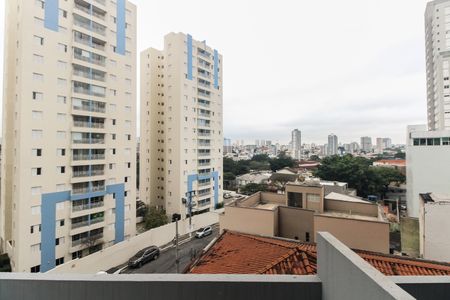 Varanda - Vista  de kitnet/studio para alugar com 1 quarto, 36m² em Chácara Seis de Outubro, São Paulo