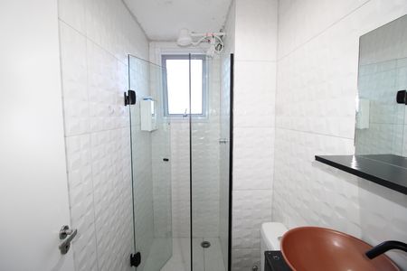 Banheiro de apartamento para alugar com 2 quartos, 40m² em Jardim Helian, São Paulo