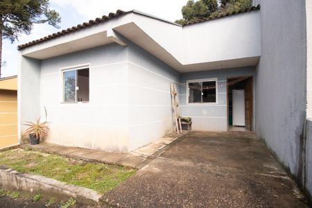 Fachada de casa de condomínio à venda com 2 quartos, 47m² em Campo de Santana, Curitiba