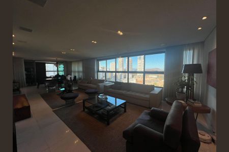 Sala de apartamento à venda com 4 quartos, 278m² em Vila da Serra, Nova Lima