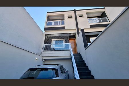 Fachada Casa de casa para alugar com 3 quartos, 130m² em Vila Camilópolis, Santo André
