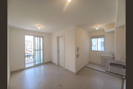 Sala de apartamento para alugar com 1 quarto, 40m² em Campos Elíseos, São Paulo