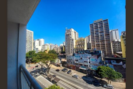 Vista da Sacada de apartamento para alugar com 1 quarto, 40m² em Campos Elíseos, São Paulo