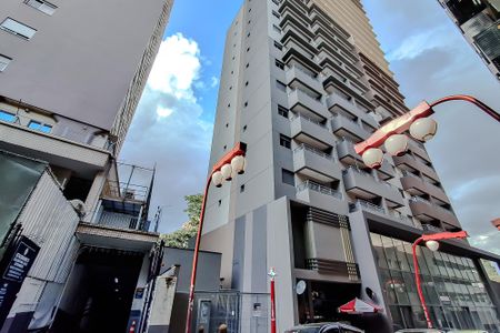 Fachada de kitnet/studio para alugar com 1 quarto, 28m² em Liberdade, São Paulo