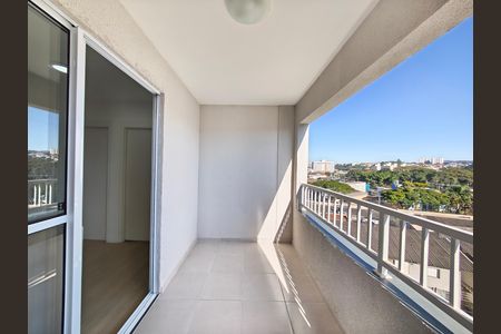 Varanda da Sala de apartamento para alugar com 2 quartos, 35m² em Vila Nilo, São Paulo