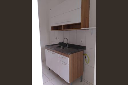 Cozinha de apartamento à venda com 2 quartos, 49m² em Jardim do Lago, Jundiaí