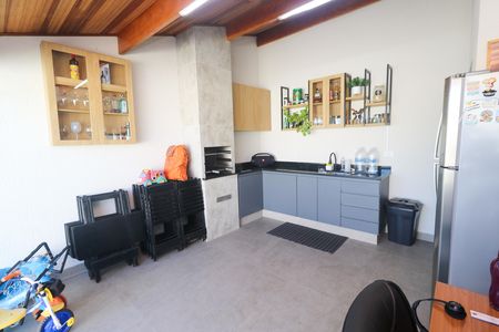 Área gourmet de casa à venda com 3 quartos, 130m² em Vila Curuçá, Santo André