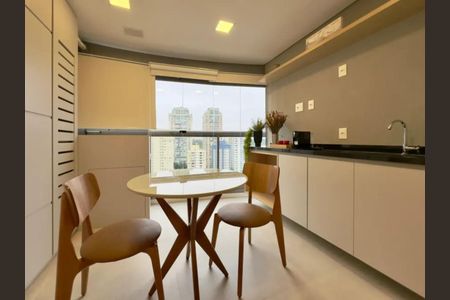 Foto 03 de apartamento à venda com 1 quarto, 32m² em Jardim das Acacias, São Paulo