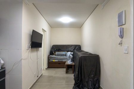 Sala de apartamento para alugar com 1 quarto, 40m² em Canto do Forte, Praia Grande