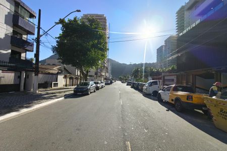 Vista da Rua de apartamento para alugar com 1 quarto, 40m² em Canto do Forte, Praia Grande