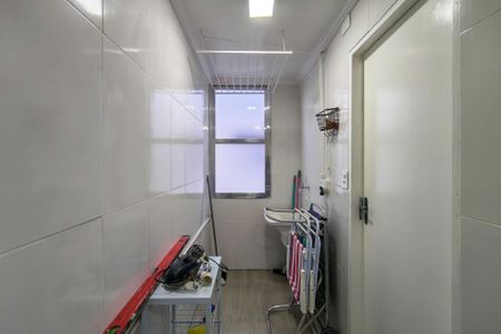 Área de Serviço de apartamento para alugar com 1 quarto, 40m² em Canto do Forte, Praia Grande