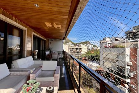 Varanda de apartamento à venda com 3 quartos, 280m² em Lagoa, Rio de Janeiro