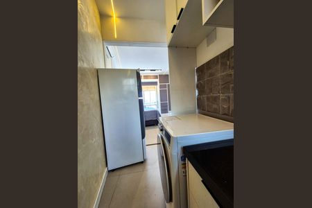Cozinha de kitnet/studio para alugar com 1 quarto, 31m² em Centro Histórico de São Paulo, São Paulo