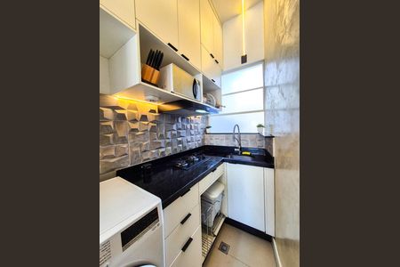 Cozinha de kitnet/studio para alugar com 1 quarto, 31m² em Centro Histórico de São Paulo, São Paulo