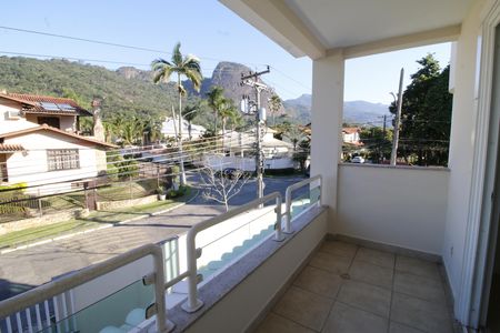 Varanda da suíte 1 de casa de condomínio à venda com 4 quartos, 597m² em Jacarepaguá, Rio de Janeiro