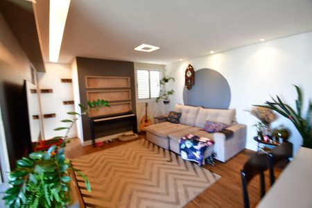 Sala de apartamento para alugar com 2 quartos, 73m² em Fazenda Santa Cândida, Campinas