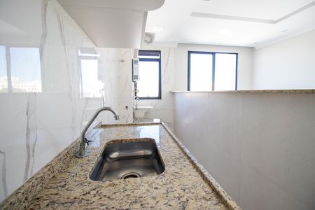 Apartamento para alugar com 33m², 1 quarto e sem vaga Apartamento para alugar com 33m², 1 quarto e sem vagaCozinha e Área de Serviço