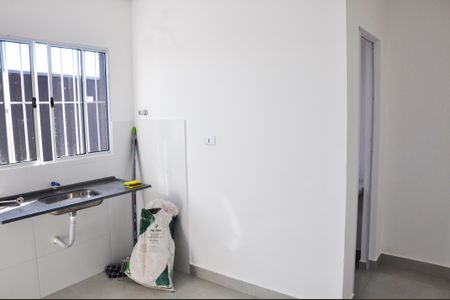 Apartamento para alugar com 28m², 1 quarto e sem vaga Apartamento para alugar com 28m², 1 quarto e sem vagaDetalhe - Sala e Cozinha