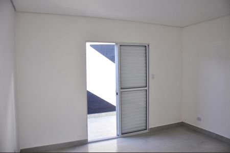 Detalhe - Quarto com Varanda de apartamento à venda com 1 quarto, 28m² em Vila Zat, São Paulo