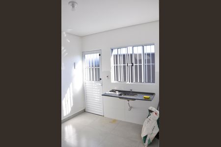 Apartamento para alugar com 28m², 1 quarto e sem vaga Apartamento para alugar com 28m², 1 quarto e sem vagaDetalhe - Sala e Cozinha