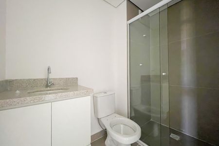 Studio para alugar com 27m², 1 quarto e sem vaga Studio para alugar com 27m², 1 quarto e sem vagaBanheiro
